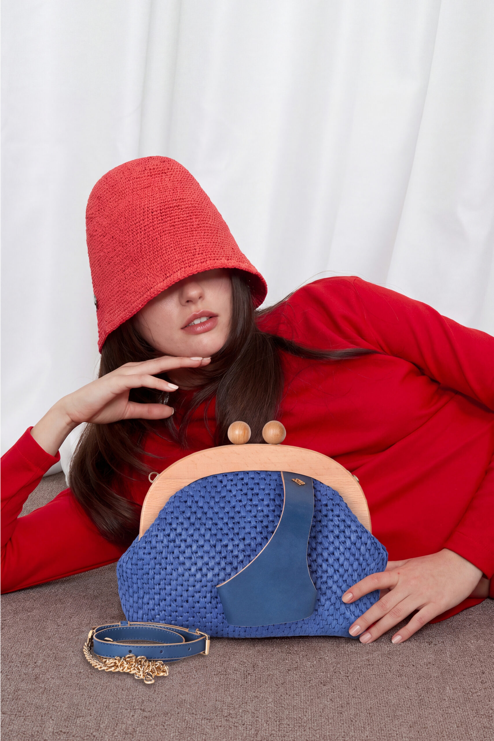 stella clutch Çanta bakır rengi stella clutch Çanta bakır rengi